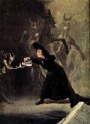 Francisco de goya y Lucientes The Bewitched Man oil painting